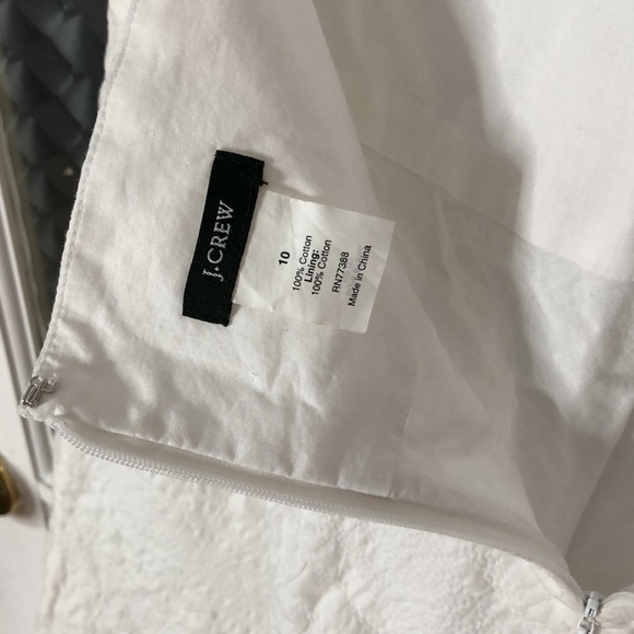 J.Crew white halter dress size 10 - Picture 5 of 6